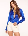 RAMY BROOK VICTORIA BUTTON DOWN BLOUSE