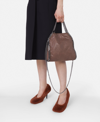 Stella Mccartney Falabella Mini Tote Bag In Dark Taupe