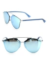 DIOR Reflected Prism 63MM Mirrored Modified Pantos Sunglasses