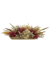 Creative Displays Pink & Beige Hydrangea, Pampas And Eucalyptus Arrangement In Pink
