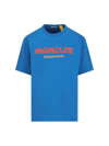 Moncler Genius X Salehe Bembury Logo T-shirt In Blue