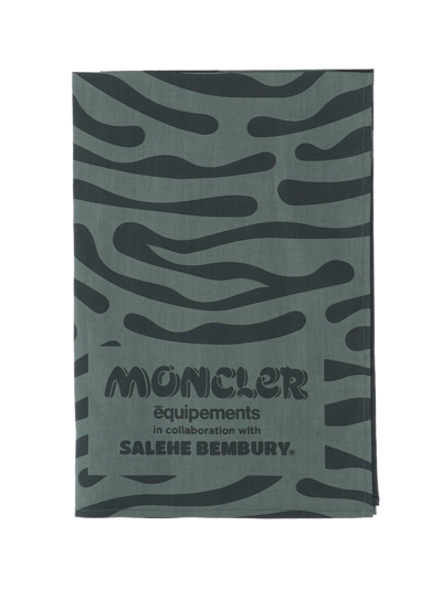 Moncler Genius Moncler X Salehe Bembury Printed Scarf In Green