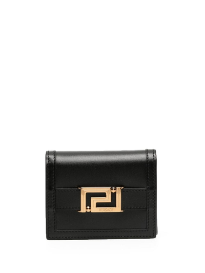 Versace Wallets In Black