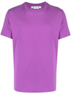 Off-white T-shirt Mit Logo-print In 3636 Orchid Orchid