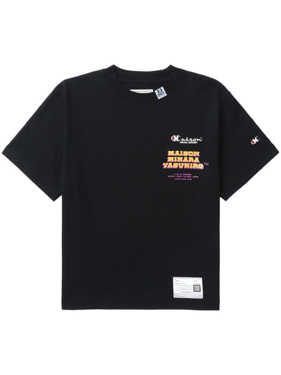 Miharayasuhiro T-shirt Mit Logo-print In Black