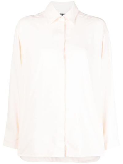 A.p.c. Chemise Boyfriend Shirt In Neutrals