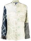 JNBY PANELLED GRAPHIC-PRINT SHIRT