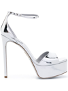 RENÉ CAOVILLA 135MM PLATFORM SANDALS