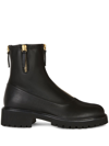 GIUSEPPE ZANOTTI GZ ALEXA ZIP-UP BOOTS