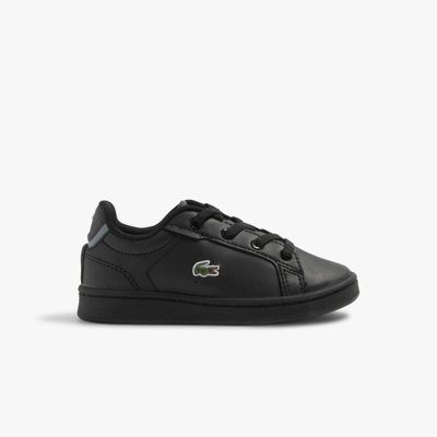 Lacoste Baby Carnaby Pro Synthetic Fiber Sneakers - 5 In Black