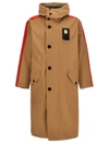 Jw Anderson J.w. Anderson Long Parka In Beige