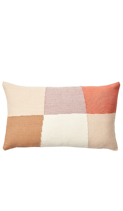 Minna Patchwork Lumbar Pillow In Multi