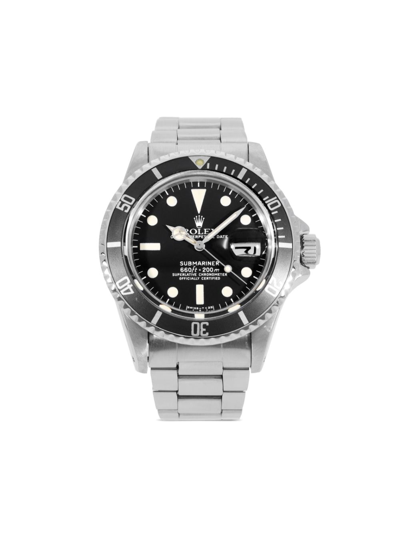 Pre-owned Rolex 1976  Submariner Date 40mm In Black