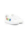 MSGM LOGO-EMBROIDERED LOW-TOP SNEAKERS