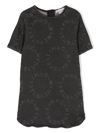 STELLA MCCARTNEY LOGO-PRINT T-SHIRT DRESS