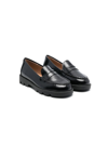 AGE OF INNOCENCE CHUNKY LEATHER PENNY LOAFERS