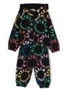 Stella Mccartney Logo-print Cotton Track Suit In Black