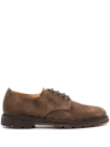HENDERSON BARACCO LACE-UP SUEDE DERBY SHOES