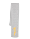 OFF-WHITE OFF SCRIPT CABLE-KNIT SCARF