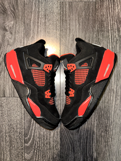 Pre-owned Jordan Air 4 Red Thunder Gs