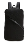 Issey Miyake Bias Pleated Backpack In Black