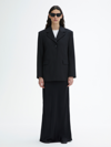 House Of Dagmar Single Button Blazer In Black
