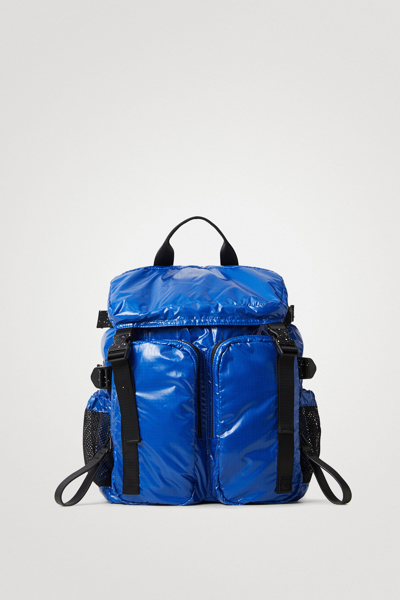 Desigual Big Padded Backpack In Blue