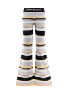 PALM ANGELS PALM ANGELS STRIPED KNITTED TROUSERS