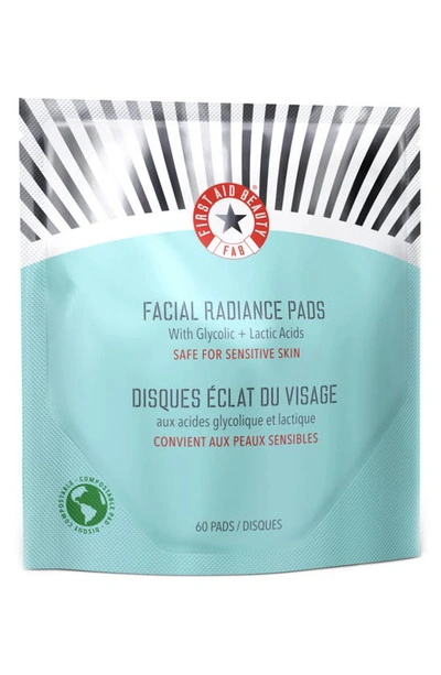 First Aid Beauty Facial Radiance Pads With Glycolic + Lactic Acids Refillable 60 Pads / Refill Pack
