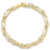 POMPEII3 MEN'S LINK 14K GOLD (52GRAM) OR PLATINUM (85GRAM) 6.5MM BRACELET 8.5"