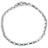 Pompeii3 Men's 14k Gold (11gram) Or Platinum (20gram) 5mm Link Bracelet 8.5" In Silver