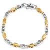 Pompeii3 Men's Link 14k Gold (33gram) Or Platinum (54gram) 5.5mm Bracelet 8.5" In Gold