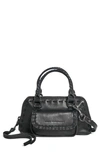 Aimee Kestenberg Mini Sedona Convertible Leather Crossbody Bag In Black