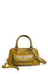 Aimee Kestenberg Mini Sedona Convertible Leather Crossbody Bag In Cumin