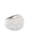 Swarovski Sublima Cocktail Ring In Silver