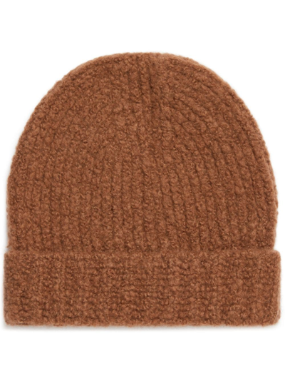 Alanui A Finest Beanie In Brown