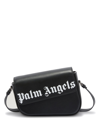 PALM ANGELS CRASH LOGO-PRINT SHOULDER BAG