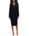 GAP BODY WOMEN'S LONG-SLEEVE RIBBED BELTED ROBE