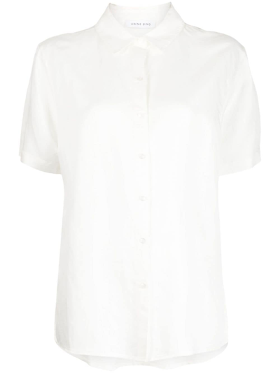 Anine Bing White Bruni Shirt