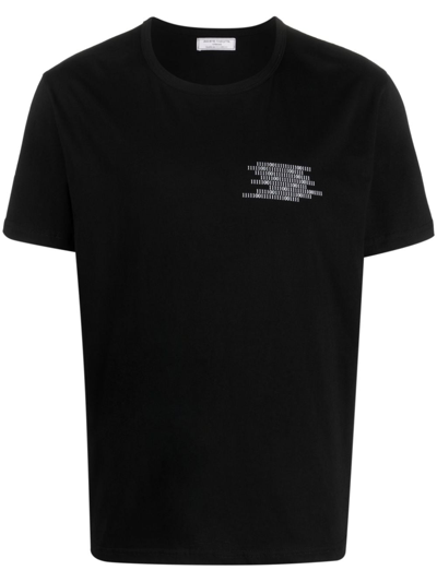 Société Anonyme Logo-print Cotton T-shirt In Black