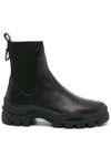 Moncler Larue Chelsea Boots In Black