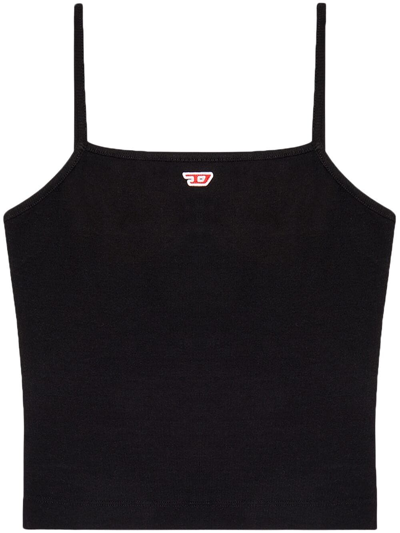 DIESEL T-HOP-D LOGO-APPLIQUÉ TANK TOP