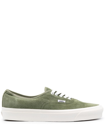 Vans Anaheim Factory Authentic 44 Dx Suede Trainers In Green