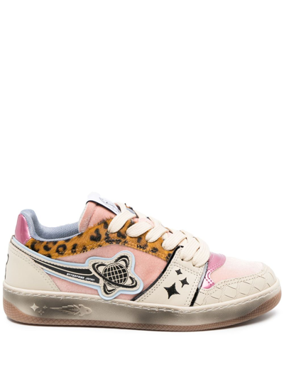Enterprise Japan Ej Egg Planet Low-top Trainers In Pink