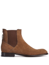 ZEGNA BLAKE SUEDE ANKLE BOOTS