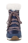 Spyder Camden Faux Fur Trim Waterproof Insulated Boot In Midnight