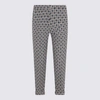 Etro Floral-print Tailored Trousers In Blue