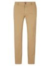 Hugo Boss Slim-fit Chinos In Stretch-cotton Gabardine In Beige