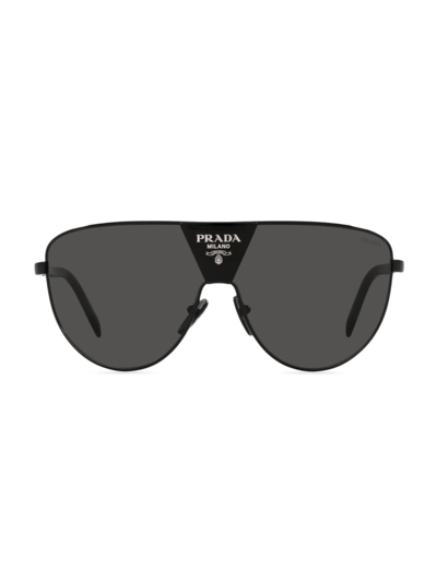 Prada Women's 30mm Pilot Sunglasses In Black