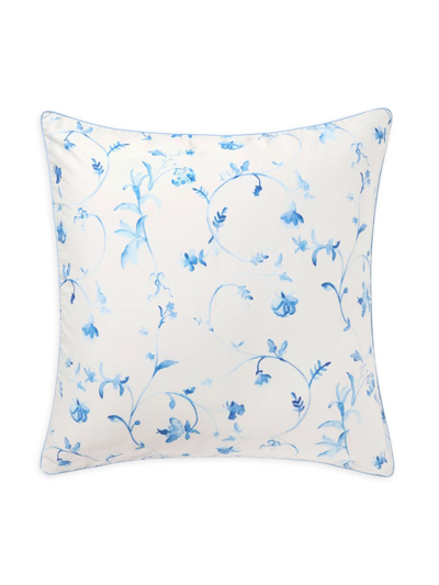 Hill House Home Botanical Euro Sham In Blue